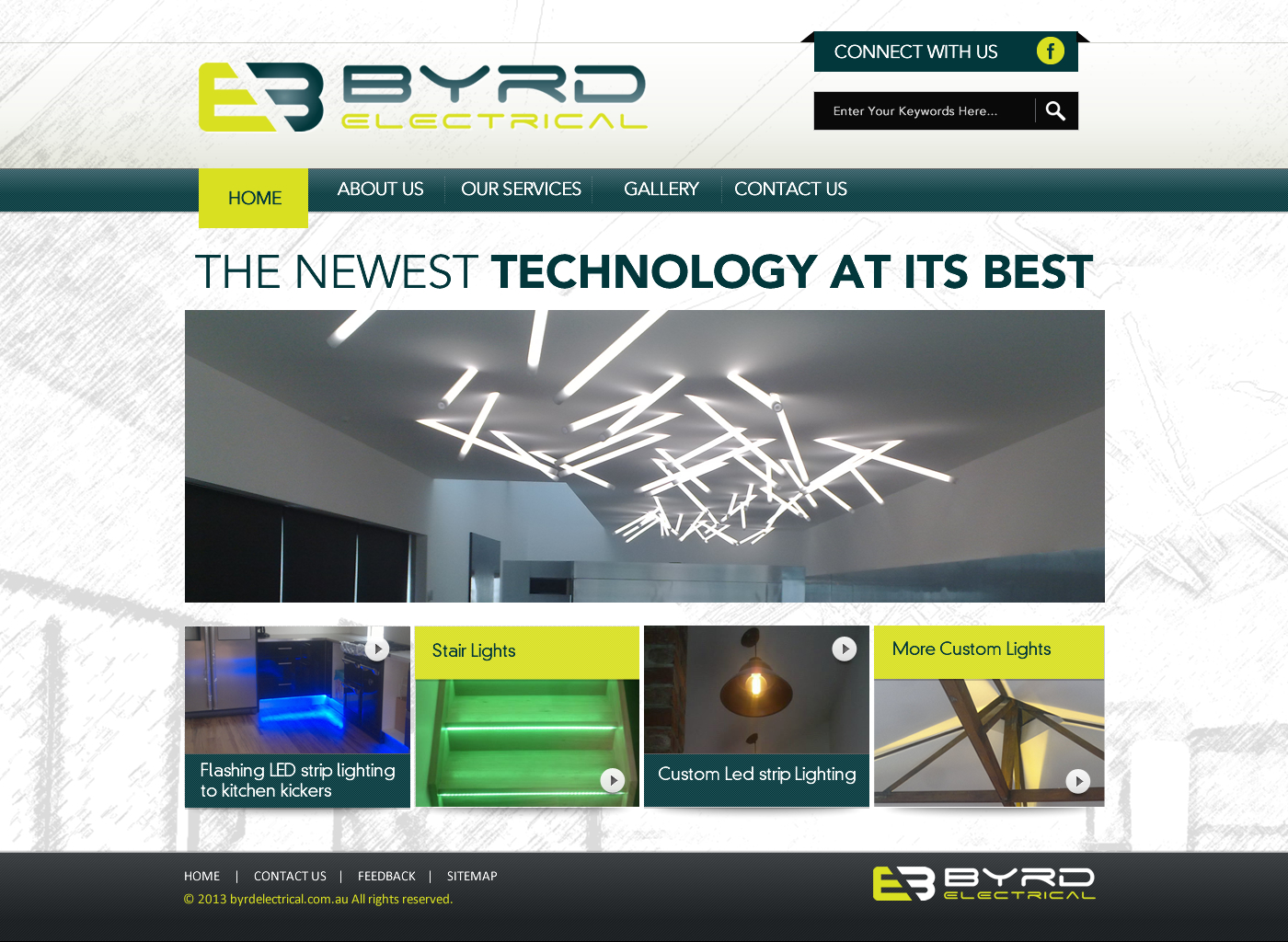 Web Design by Behriatech for Byrd Electrical | Design #2090140