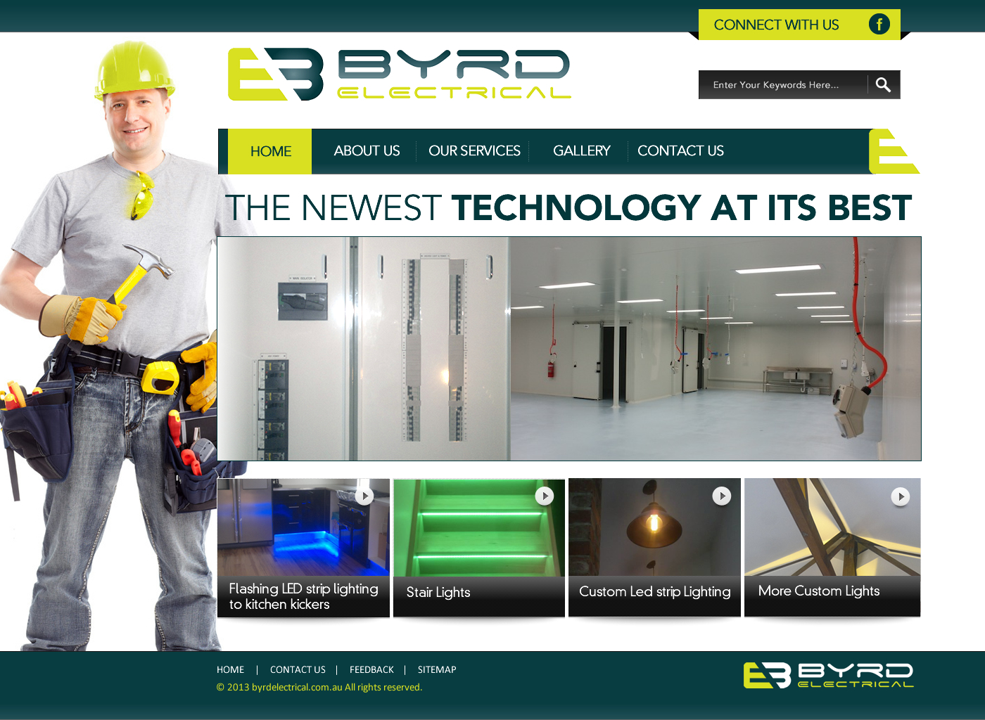 Web Design by Behriatech for Byrd Electrical | Design #2090142