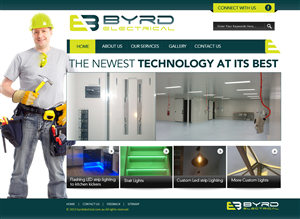 Web Design by Behriatech for Byrd Electrical | Design #2090142