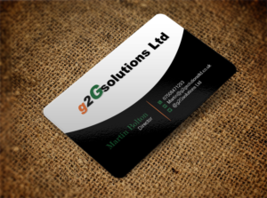 Business Card Design by Lanka Ama for g2Gsolutions ltd | Design: #9388290