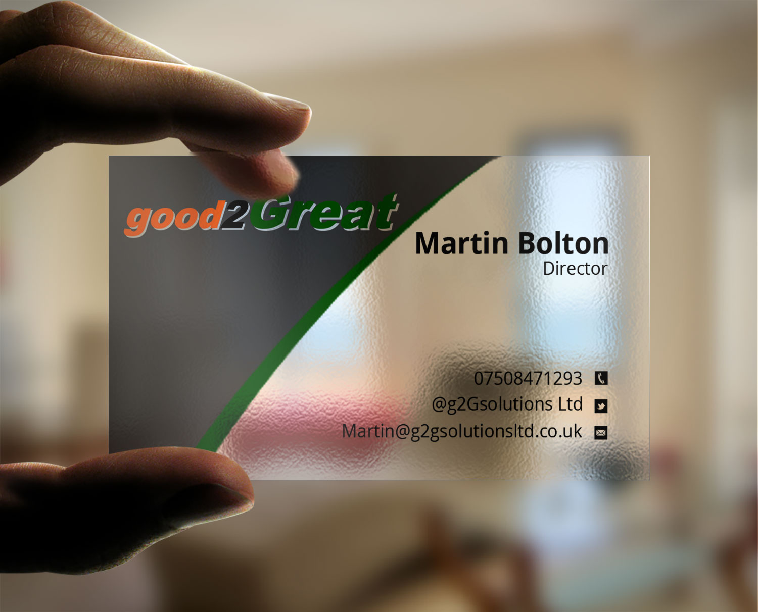 Business Card Design by Lanka Ama for g2Gsolutions ltd | Design #9388303