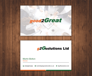 Business Card Design by Stylez Designz for g2Gsolutions ltd | Design: #9435823