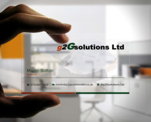 Business Card Design by Stylez Designz for g2Gsolutions ltd | Design: #9435829