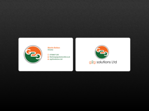 Business Card Design by Creations Box 2015 for g2Gsolutions ltd | Design: #9404952
