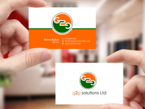 Business Card Design by Creations Box 2015 for g2Gsolutions ltd | Design: #9404953