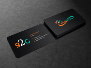 Business Card Design by Creations Box 2015 for g2Gsolutions ltd | Design: #9404960