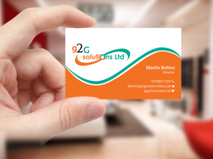 Design de Carte de Visite par Creations Box 2015 pour g2Gsolutions ltd | Design : #9404983