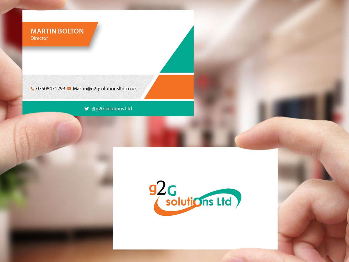 Diseño de Tarjeta de Presentación por Creations Box 2015 para g2Gsolutions ltd | Diseño #9404986