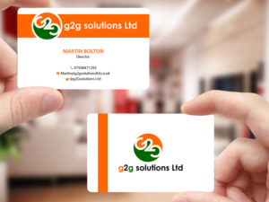 Design de Carte de Visite par Creations Box 2015 pour g2Gsolutions ltd | Design : #9404991