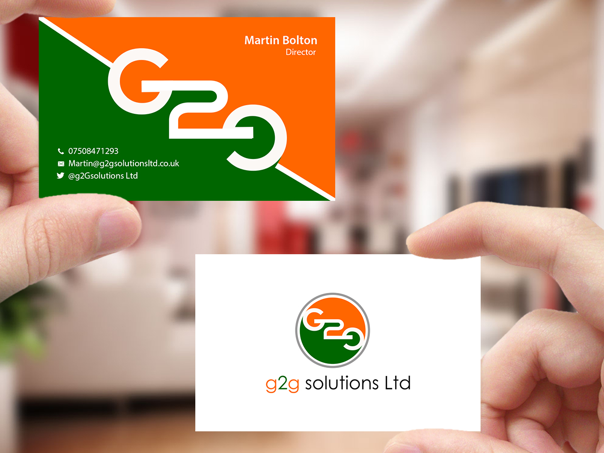 Diseño de Tarjeta de Presentación por Creations Box 2015 para g2Gsolutions ltd | Diseño #9404995