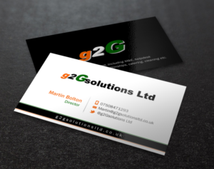 Business Card Design by Brand aid for g2Gsolutions ltd | Design: #9394570
