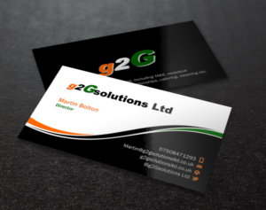 Business Card Design by Brand aid for g2Gsolutions ltd | Design: #9394571