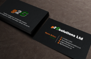 Business Card Design by Brand aid for g2Gsolutions ltd | Design: #9394576