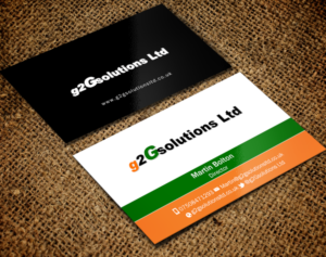 Business Card Design by Brand aid for g2Gsolutions ltd | Design: #9394581