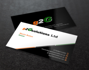 Business Card Design by Brand aid for g2Gsolutions ltd | Design: #9394586