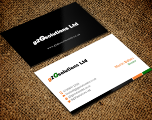 Business Card Design by Brand aid for g2Gsolutions ltd | Design: #9405038