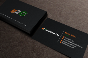 Business Card Design by Brand aid for g2Gsolutions ltd | Design: #9405039