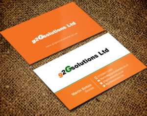Business Card Design by Brand aid for g2Gsolutions ltd | Design: #9405041