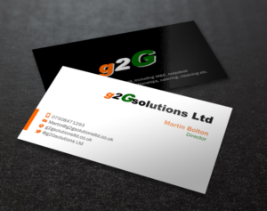 Business Card Design by Brand aid for g2Gsolutions ltd | Design: #9405044