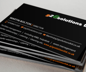 Business Card Design by chandrayaan.creative for g2Gsolutions ltd | Design: #9394465