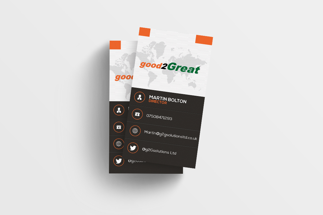 Business Card Design by isabel.paoli for g2Gsolutions ltd | Design #9393153