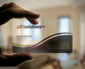 Business Card Design by logodentity for g2Gsolutions ltd | Design: #9384155