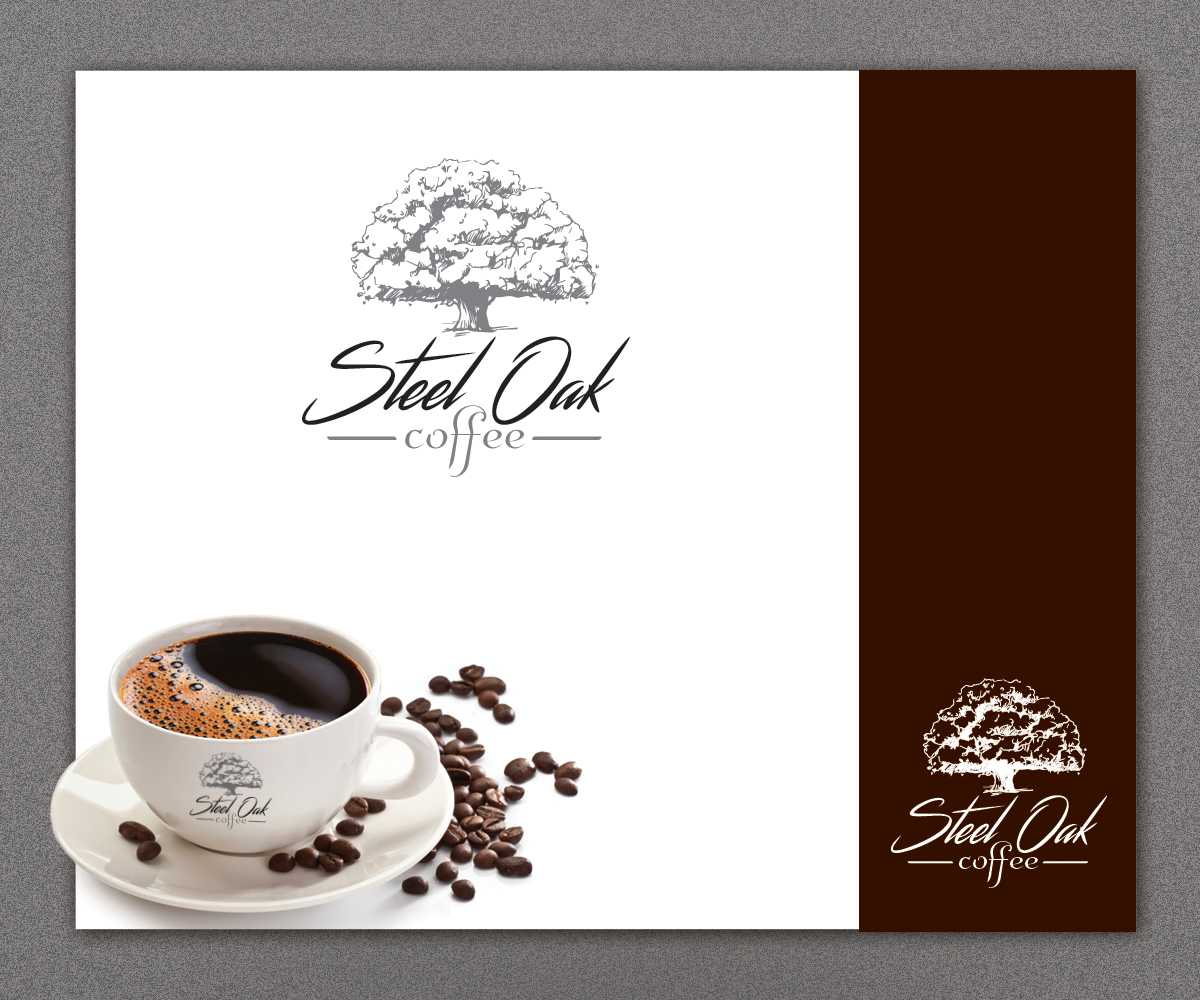 Logo Design by Elen_ka for Steel Oak Coffee | Design #9471118