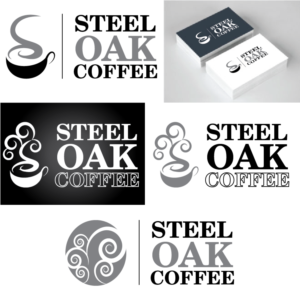 Logo-Design von fransdesign für Steel Oak Coffee | Design #9448294