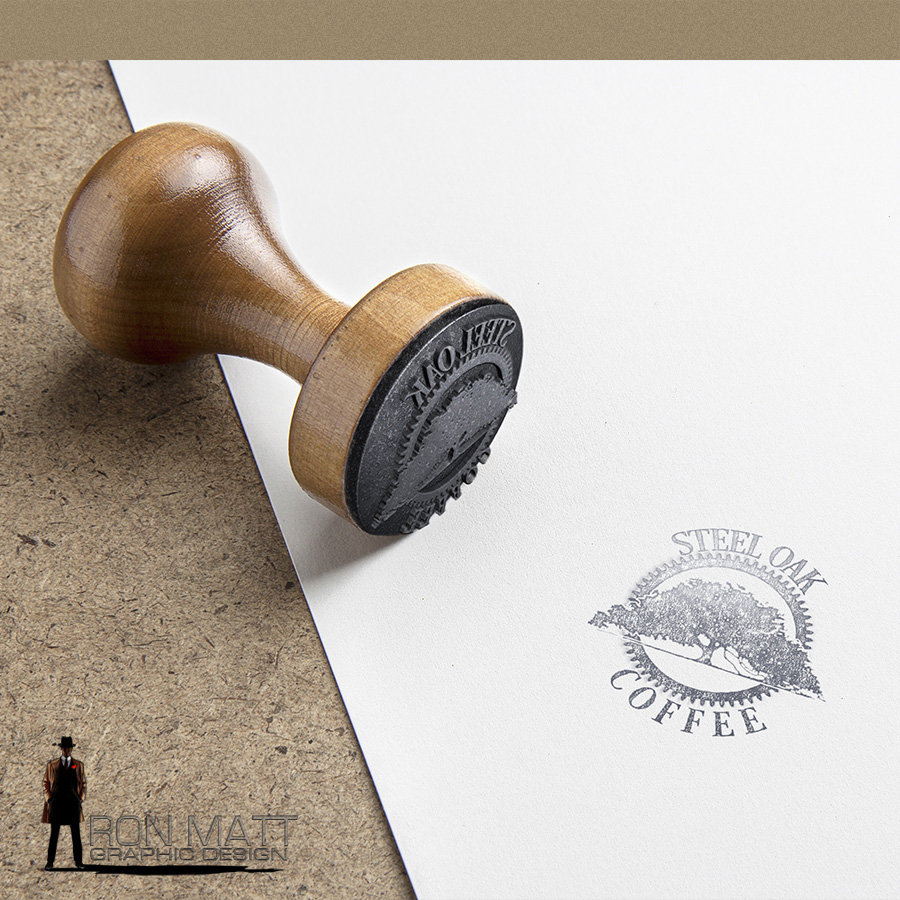 Logo-Design von rmdsgn für Steel Oak Coffee | Design #9478636