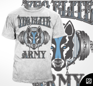 T-Shirt-Design von Aurelio Creatives für YEG ELITE | Design #9550252