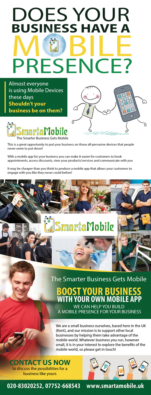Flyer Design by uk for SmartaTech | Design #9423998