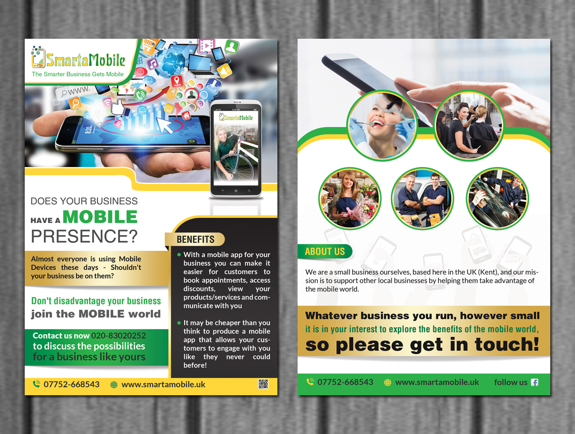 Flyer Design by creative.bugs for SmartaTech | Design #9413776