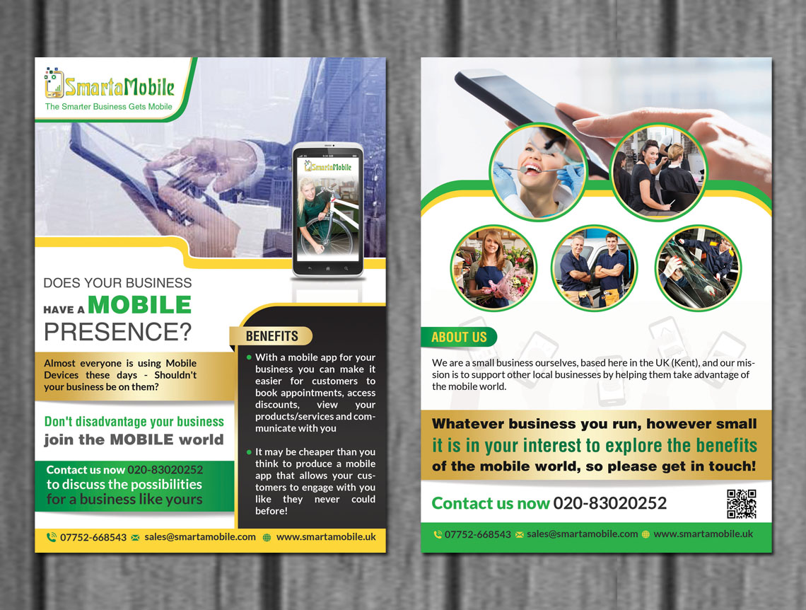 Flyer Design by creative.bugs for SmartaTech | Design #9422561