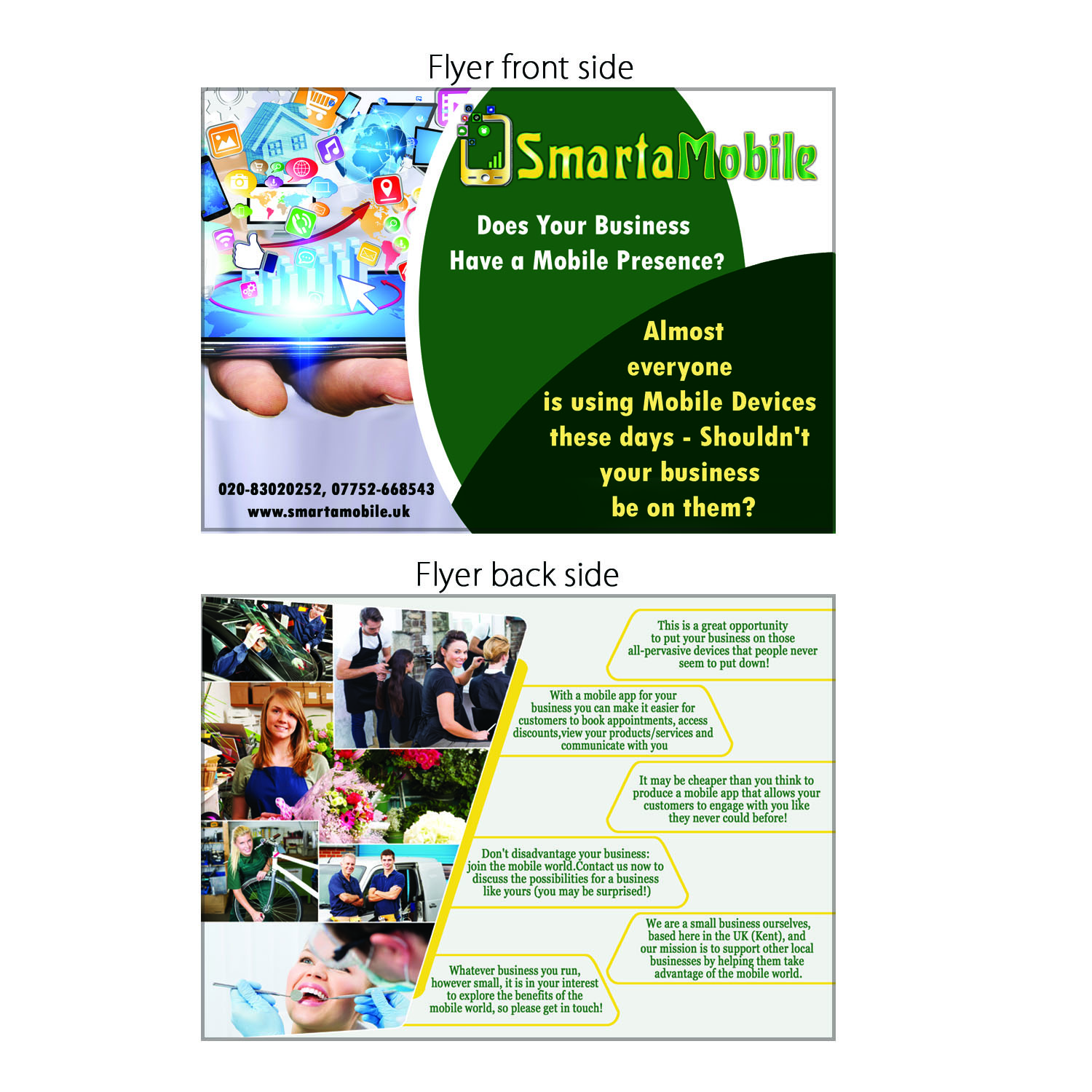 Flyer Design by devika.dhanaraj123 for SmartaTech | Design #9407666