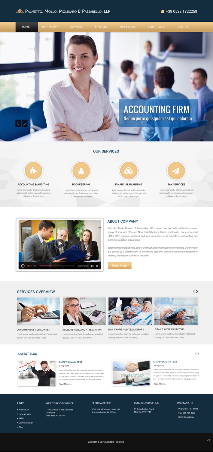 Web Design by pb for this project | Design #9406126