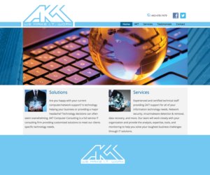 Logo Design by RoundYellow for AKT Printing & Imaging Solutions, LLC. | Design: #9386053