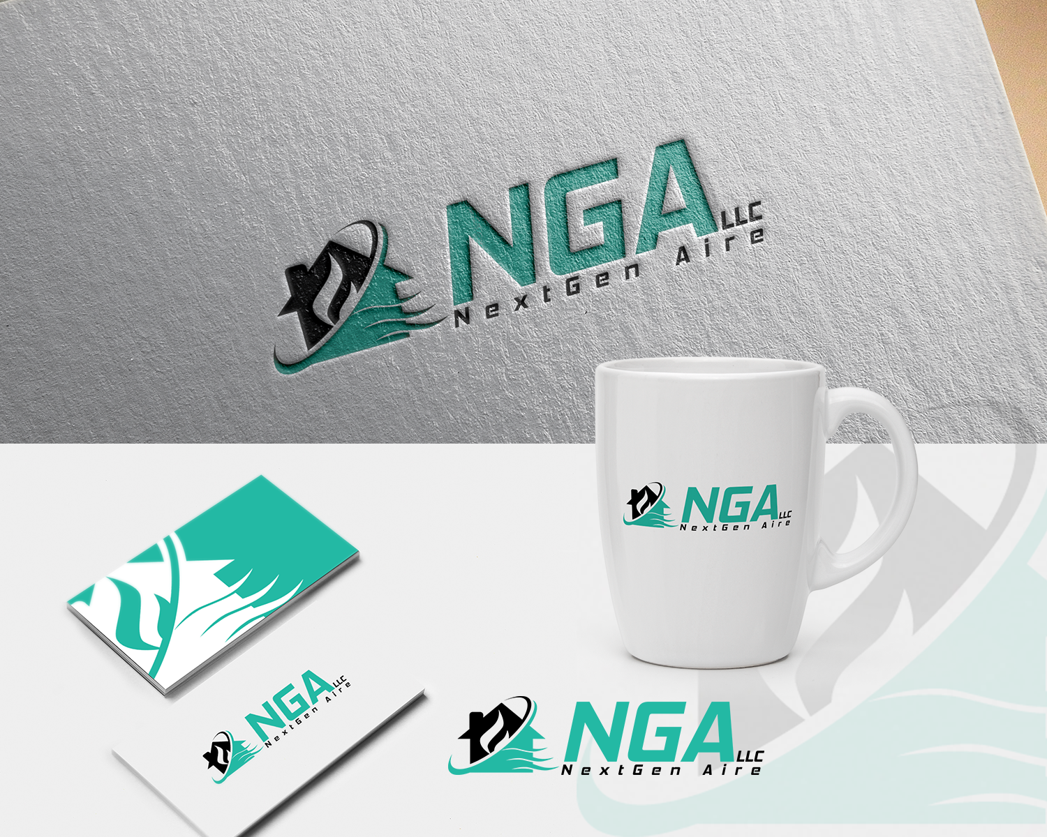 Logo Design by Firstception for NextGen Aire, LLC | Design: #9408401