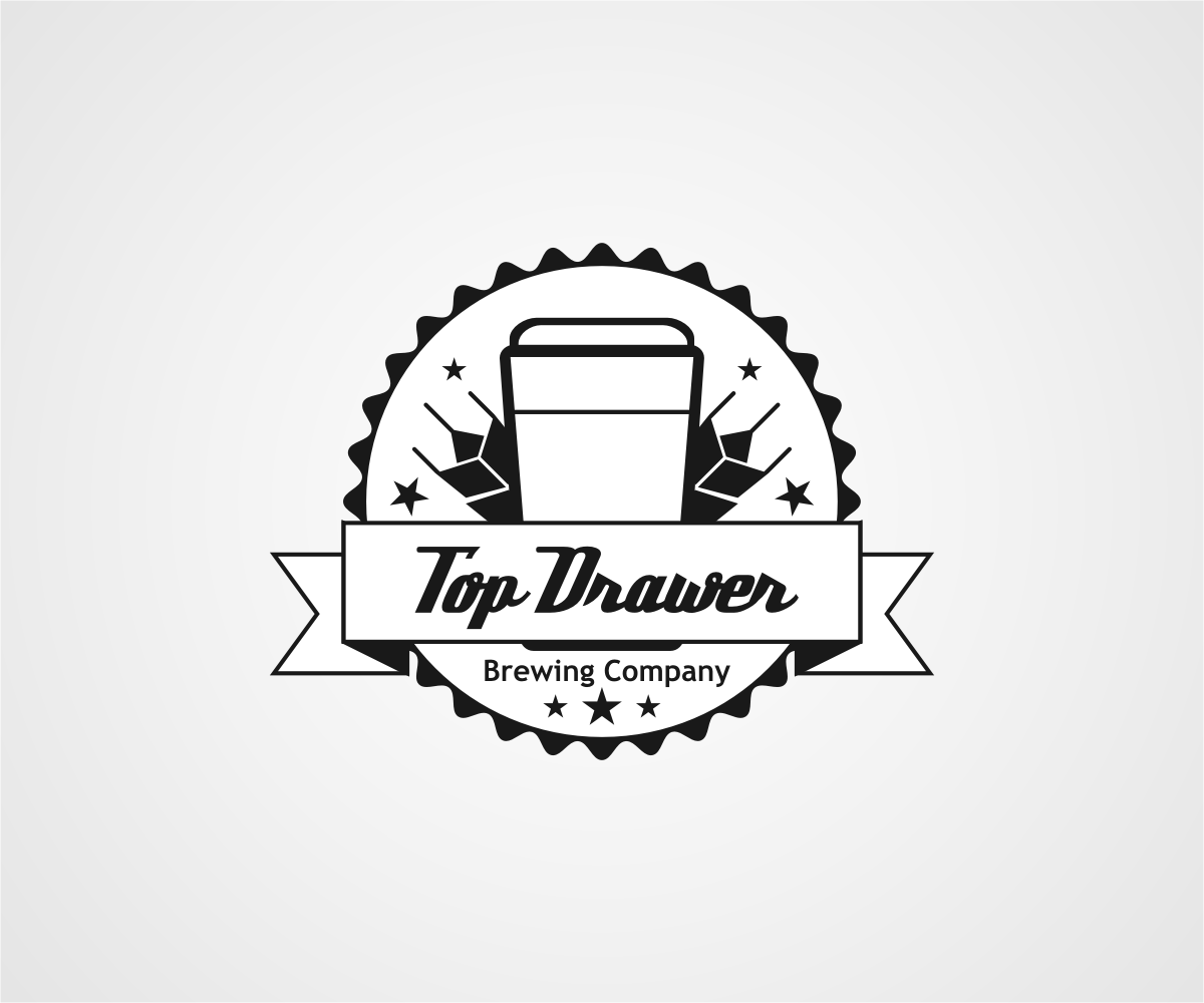 Logo Design by Aru Datu for Top Drawer Brewing Company | Design #9445764