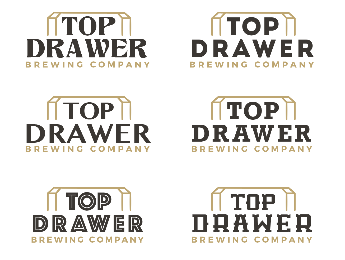 Design de Logo par wonderland pour Top Drawer Brewing Company | Design #9403330
