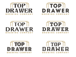 Logo Design by wonderland for Top Drawer Brewing Company | Design: #9403330