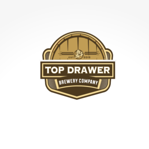 Logo Design by Aleksic for Top Drawer Brewing Company | Design: #9518840