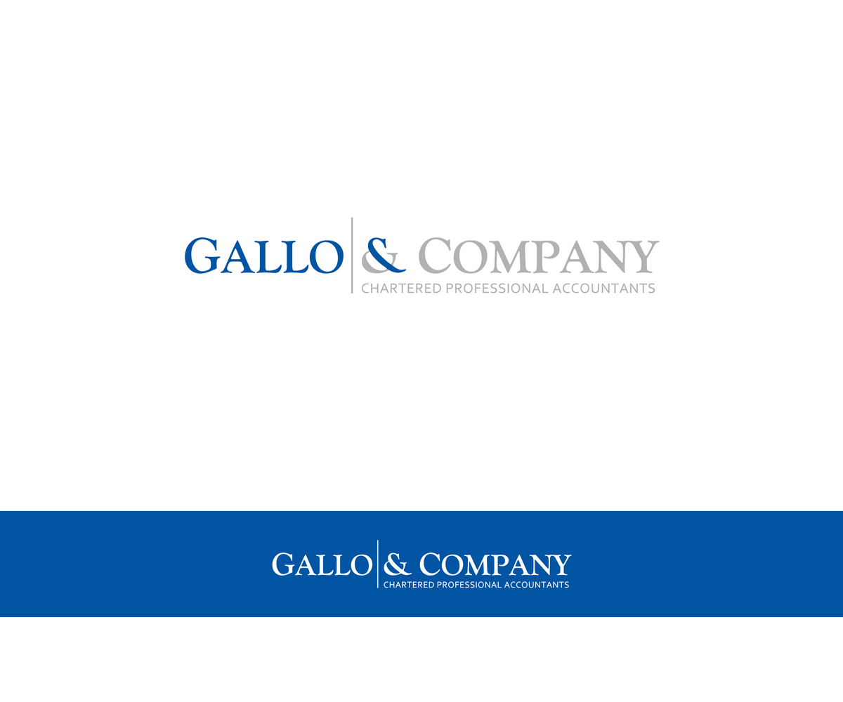 Design de Logo par DiLion pour Gallo & Company Chartered Accountants | Design #9512369