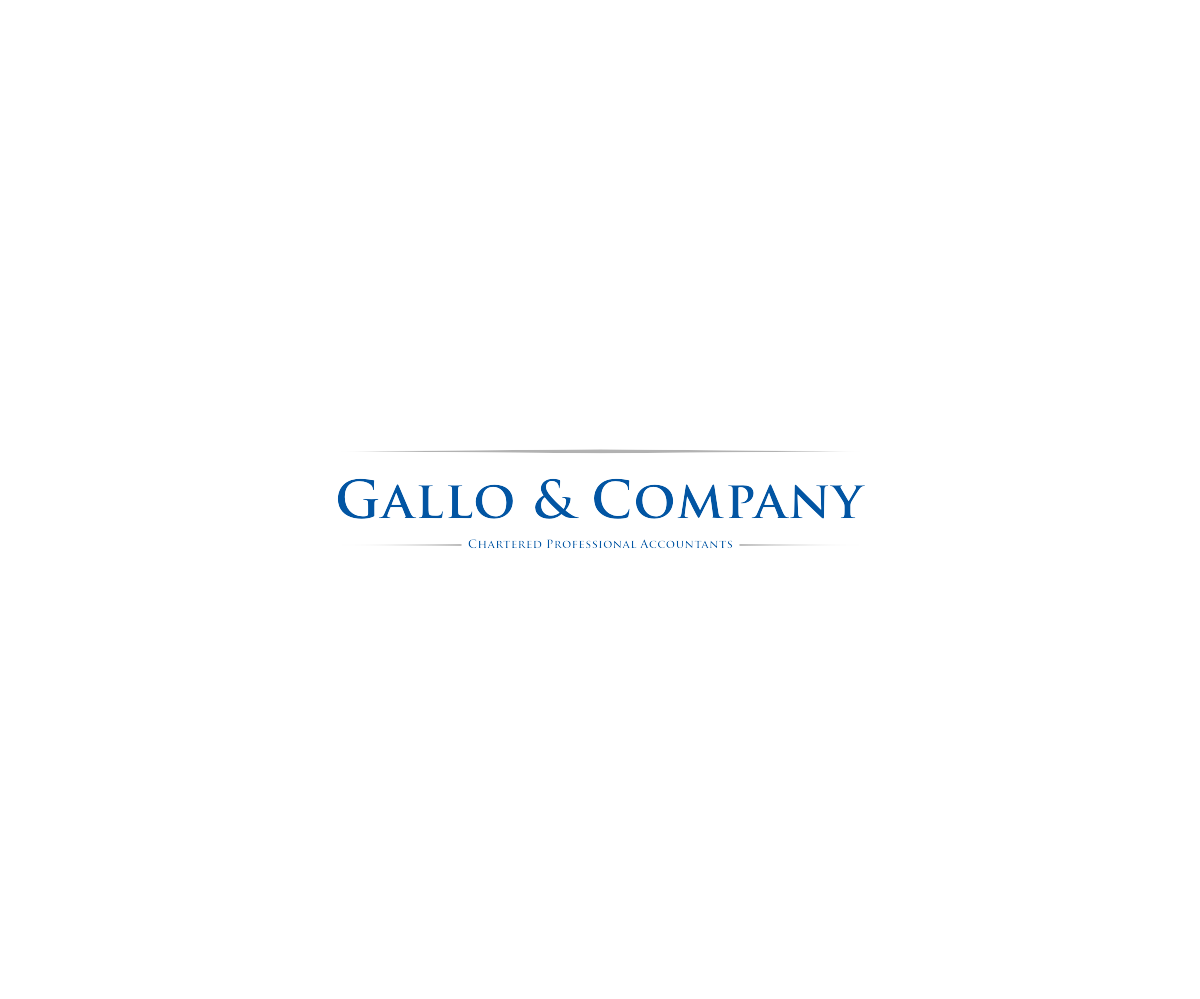 Logo Design by Be_ for Gallo & Company Chartered Accountants | Design #9395634