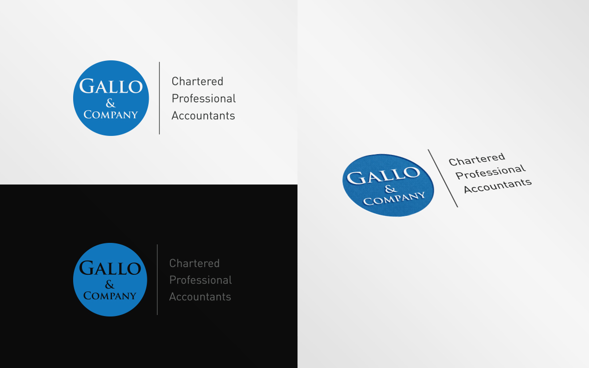 Logo Design by Grafactory for Gallo & Company Chartered Accountants | Design #9529541