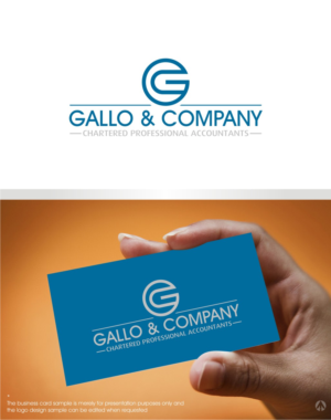 Design de Logo par MBARO pour Gallo & Company Chartered Accountants | Design : #9441643