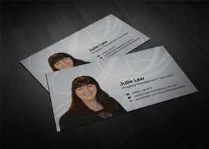 Business Card Design by Sarah Mathews for this project | Design: #2056900