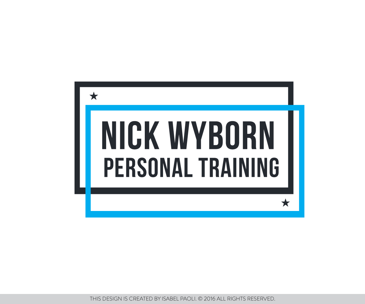 Logo Design by isabel.paoli for Nick Wyborn Personal Training | Design #9394613