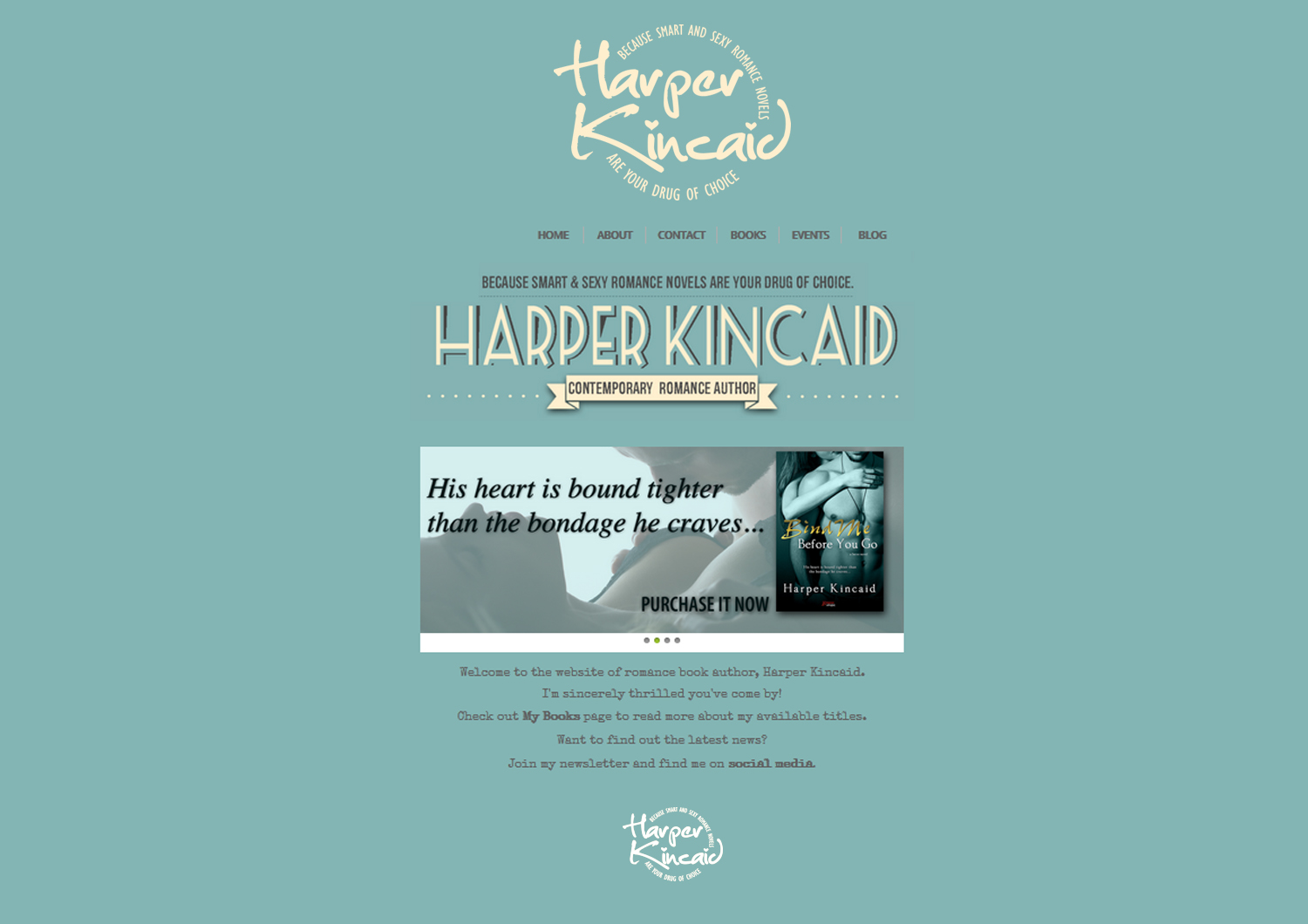 Logo-Design von Hung Phung für Harper Kincaid Romance | Design #9418271