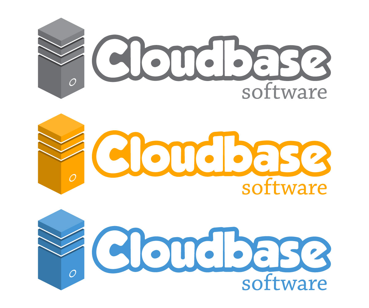 Logo Design by moustaches for Cloudbase Software | Design #9428127