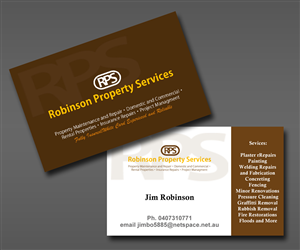 Business Card Design by chiri_09
